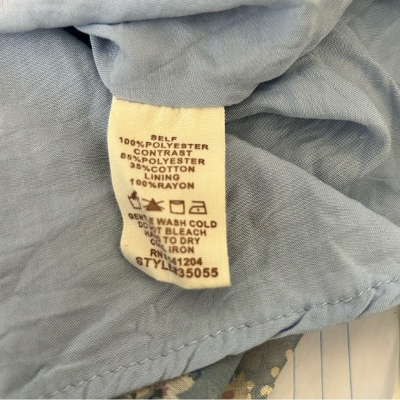 hem & thread Floral Crochet Lace Tassel Blouse Top Bohemian Festival Small - Picture 6 of 6